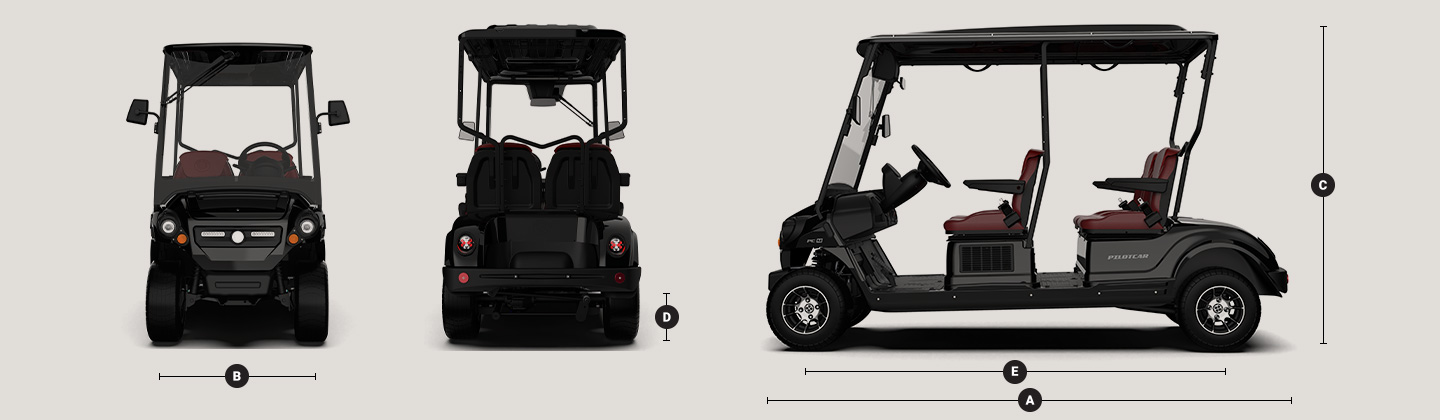 PILOTCAR PC-4 Golf Cart